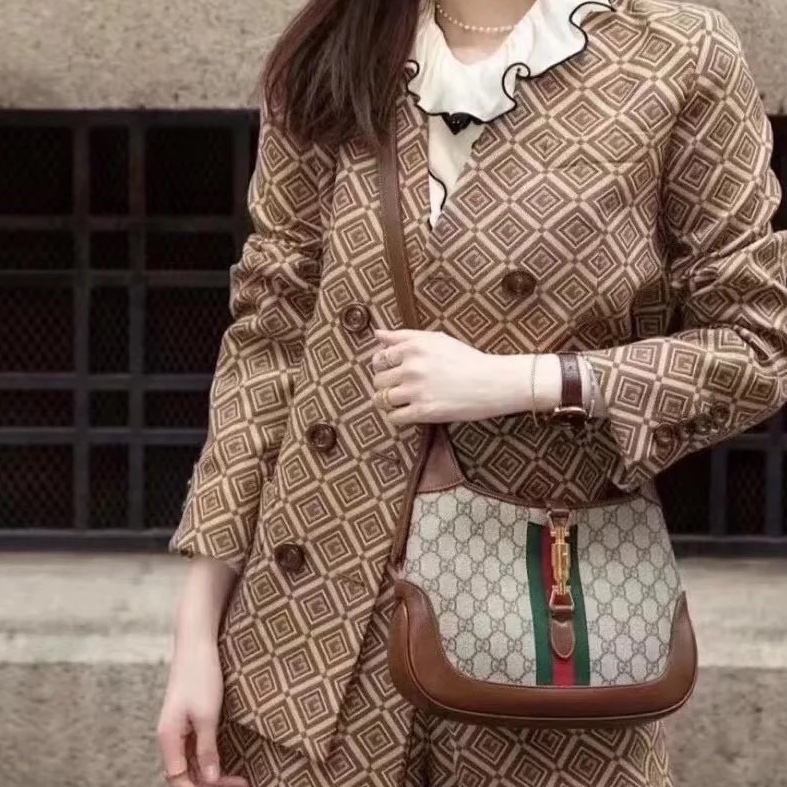 GUCCI 636706 Jackie 1961 古馳小型肩背斜背包-35