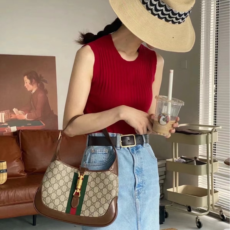 GUCCI 636706 Jackie 1961 古馳小型肩背斜背包-38