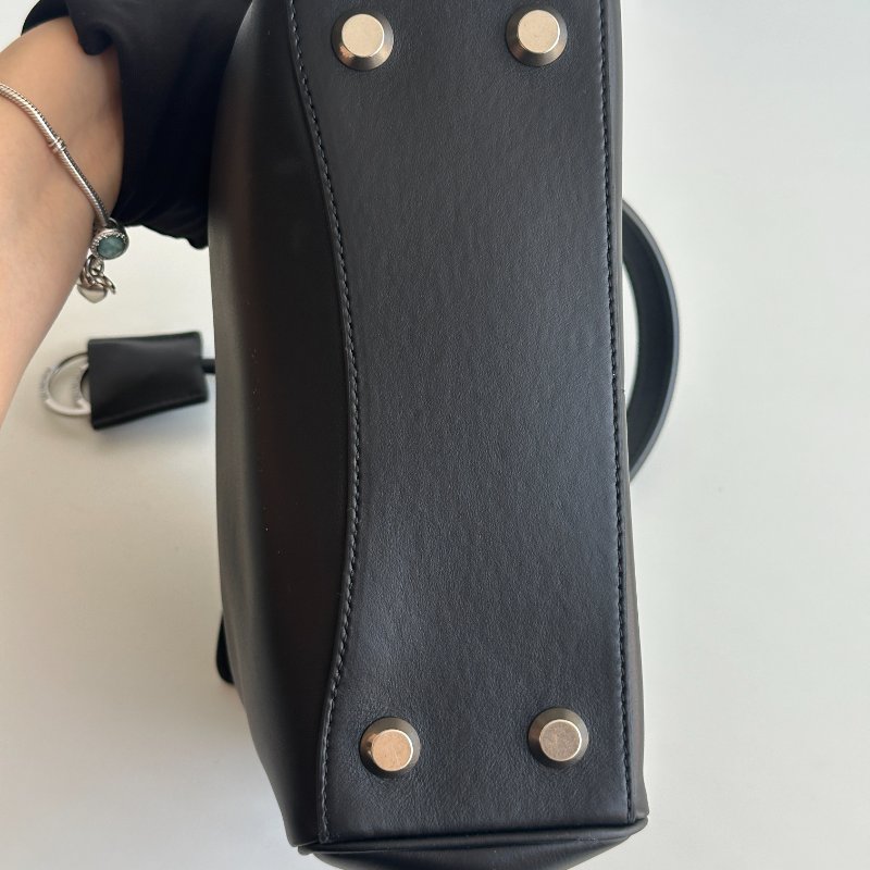 閒置新✨ 全配有購證 Balenciaga 巴黎世家 Rodeo 黑色銀釦 XS號-12