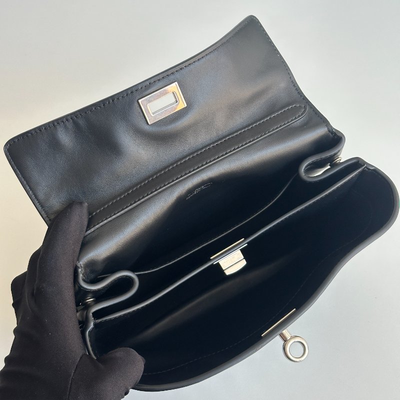 閒置新✨ 全配有購證 Balenciaga 巴黎世家 Rodeo 黑色銀釦 XS號-15