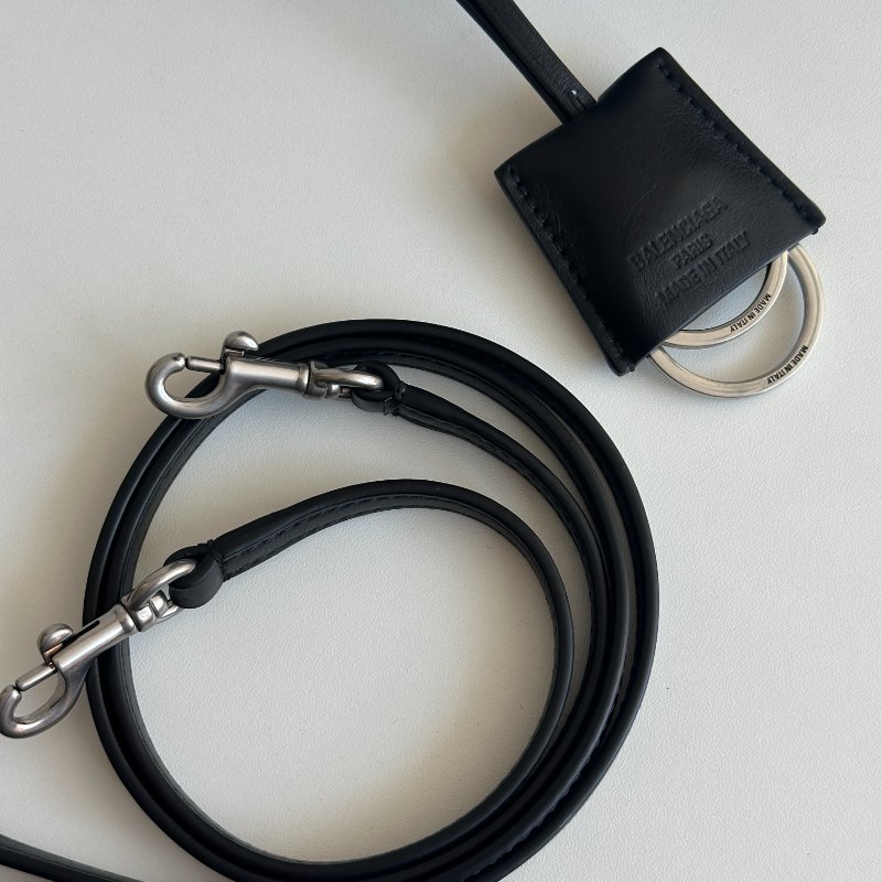 閒置新✨ 全配有購證 Balenciaga 巴黎世家 Rodeo 黑色銀釦 XS號-17