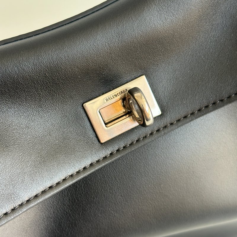 閒置新✨ 全配有購證 Balenciaga 巴黎世家 Rodeo 黑色銀釦 XS號-19