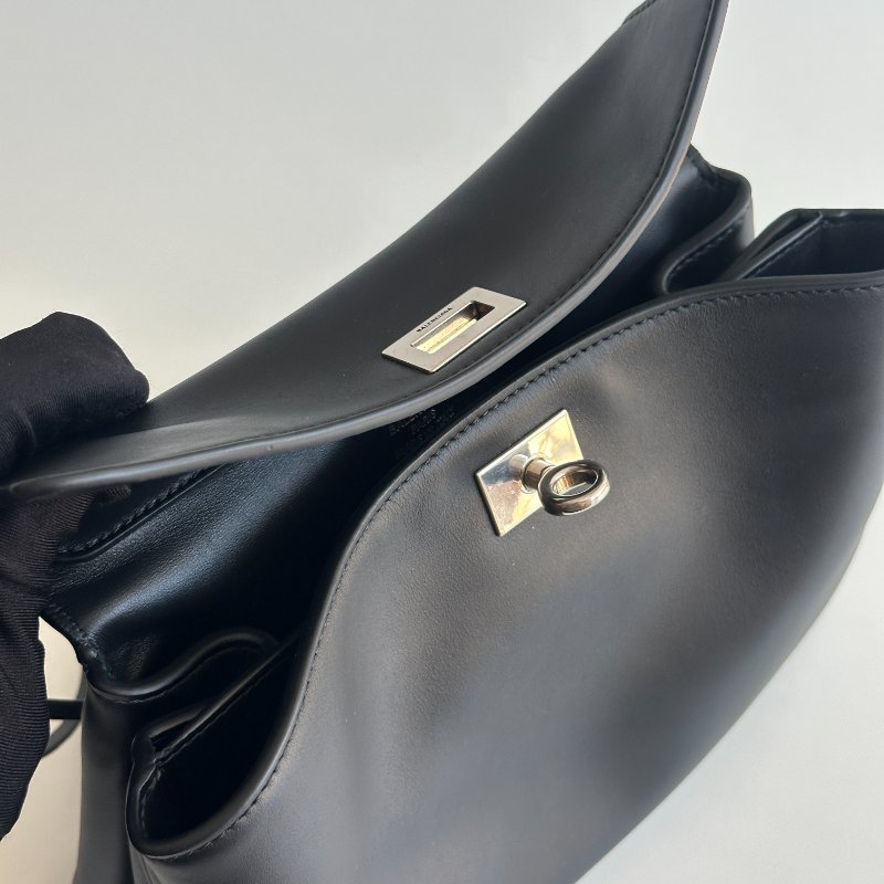閒置新✨ 全配有購證 Balenciaga 巴黎世家 Rodeo 黑色銀釦 XS號-23