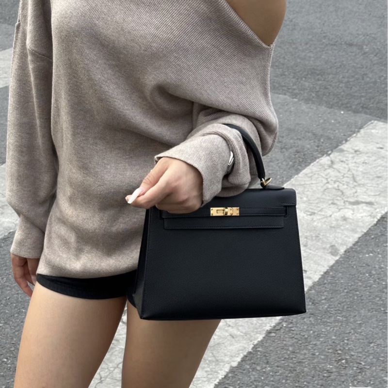🈶台灣購證 #全網最低 #配件齊全 愛馬仕凱莉Kelly25 epsom皮z刻-9