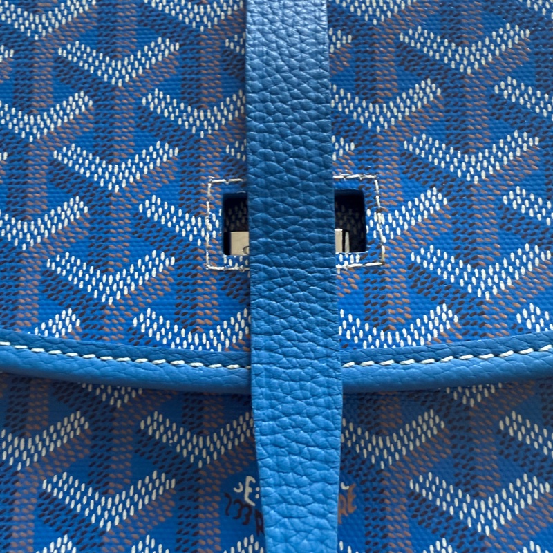 Goyard PM 郵差包 藍色-7