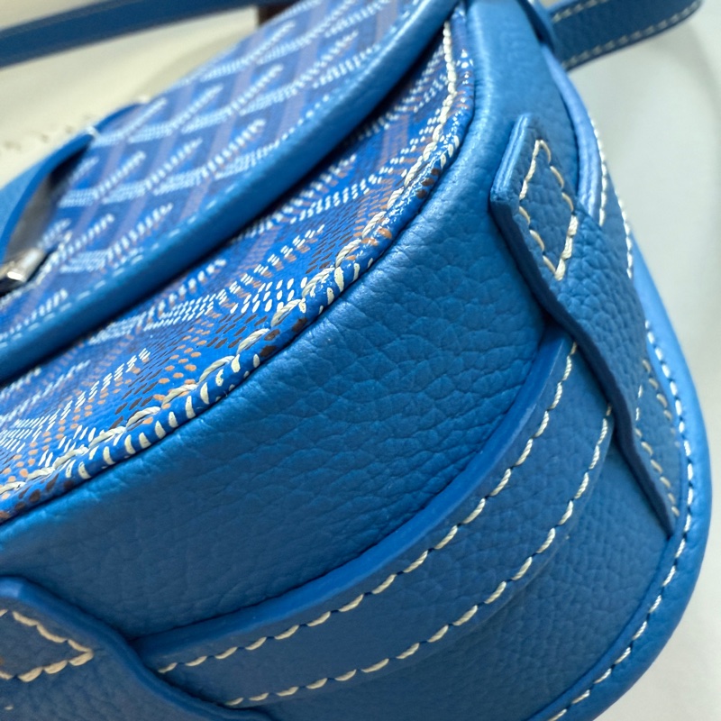 Goyard PM 郵差包 藍色-12
