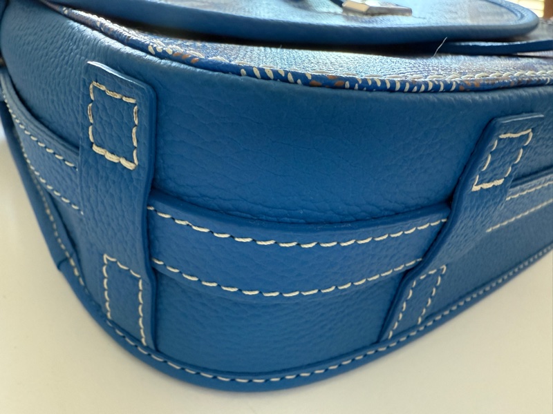Goyard PM 郵差包 藍色-18
