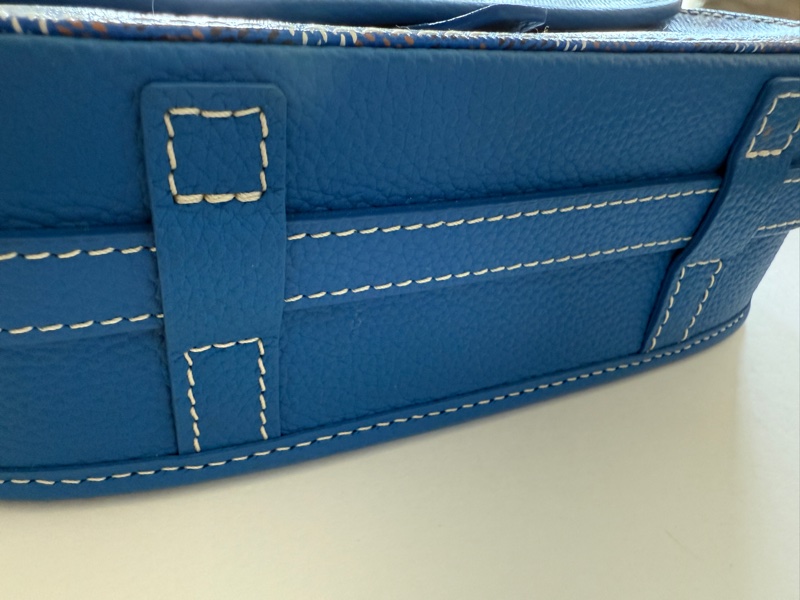 Goyard PM 郵差包 藍色-19