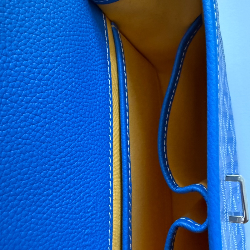 Goyard PM 郵差包 藍色-22