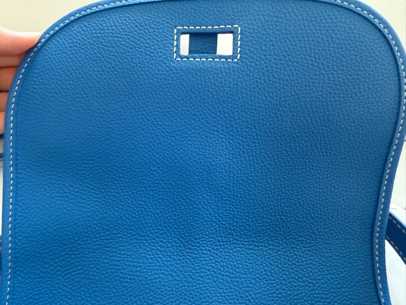 Goyard PM 郵差包 藍色-26