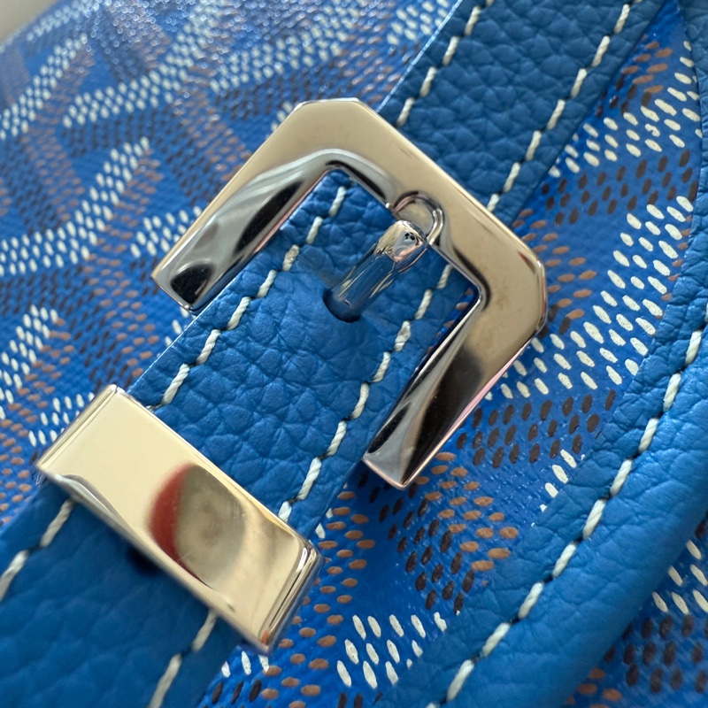 Goyard PM 郵差包 藍色-31