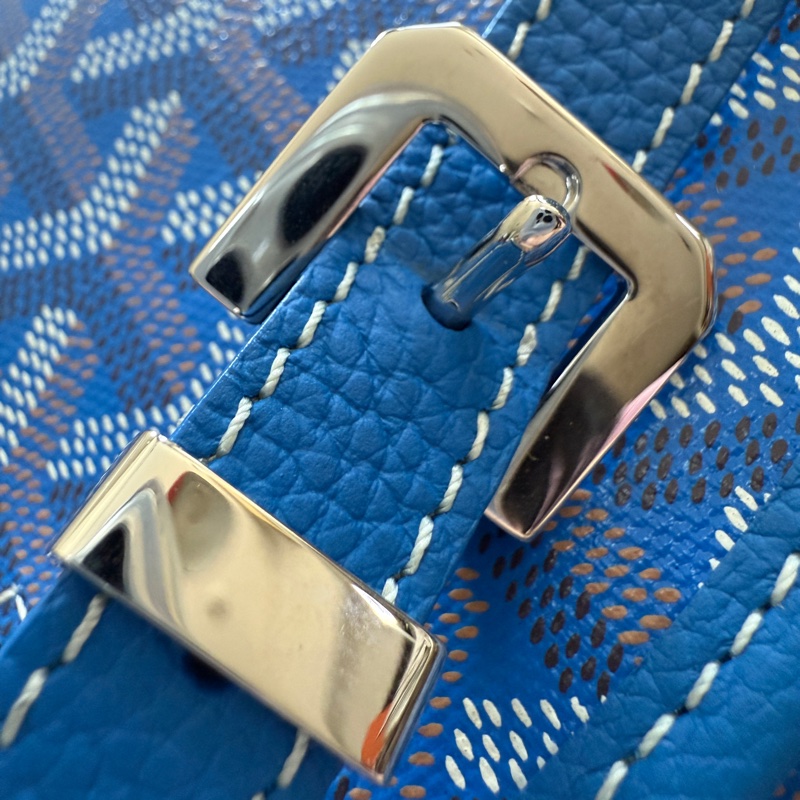 Goyard PM 郵差包 藍色-32