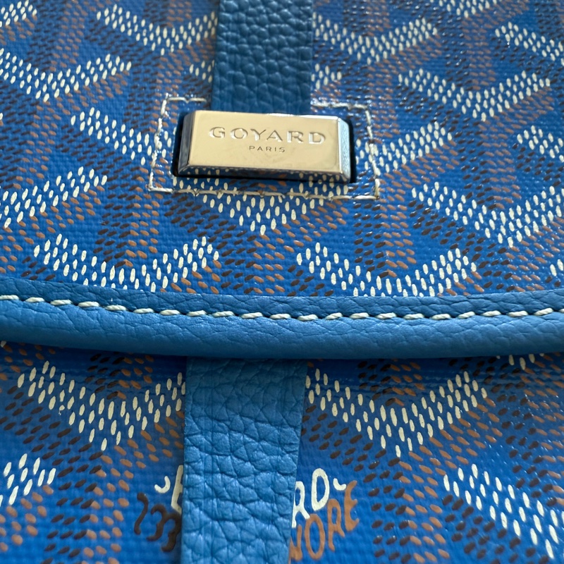 Goyard PM 郵差包 藍色-36