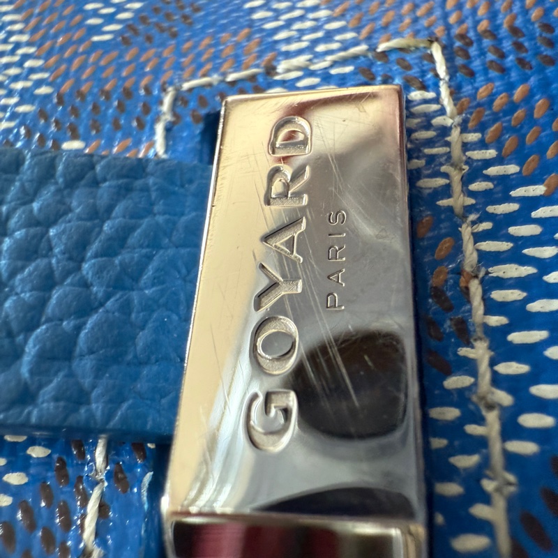 Goyard PM 郵差包 藍色-39