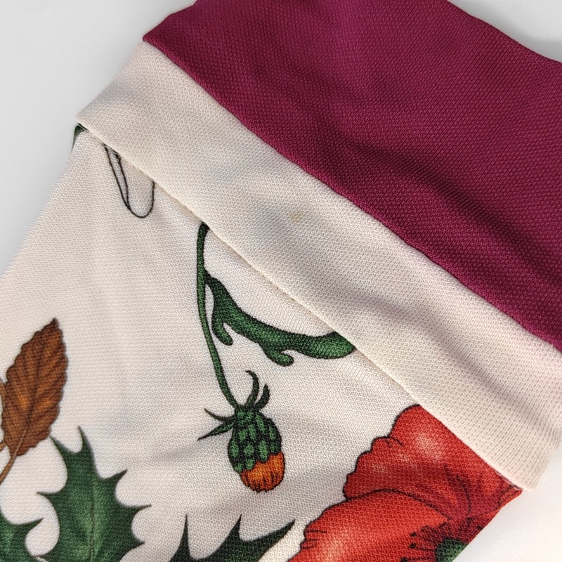 GUCCI XS碼 春秋白色人造絲女士長袖短款 連衣裙-15