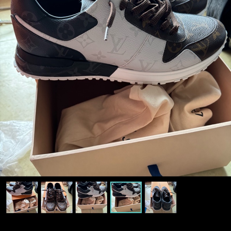 LV 精典老花雙色 休閒鞋-0