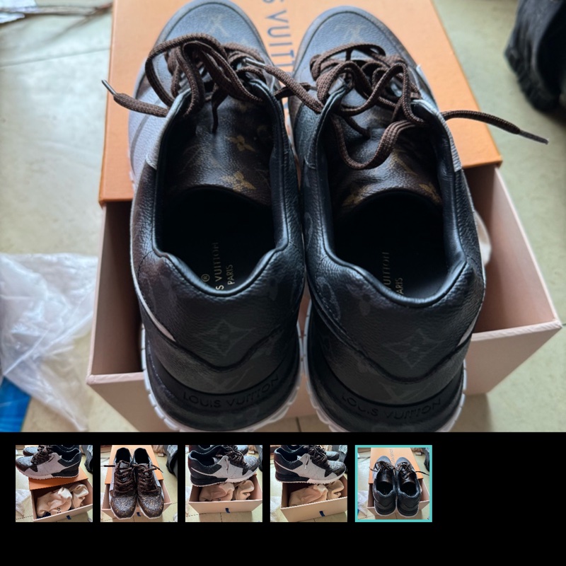 LV 精典老花雙色 休閒鞋-7