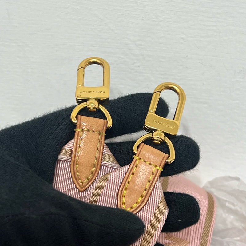 #全網最便宜 Louis Vuitton 三合一 麻將包 粉色肩帶-24