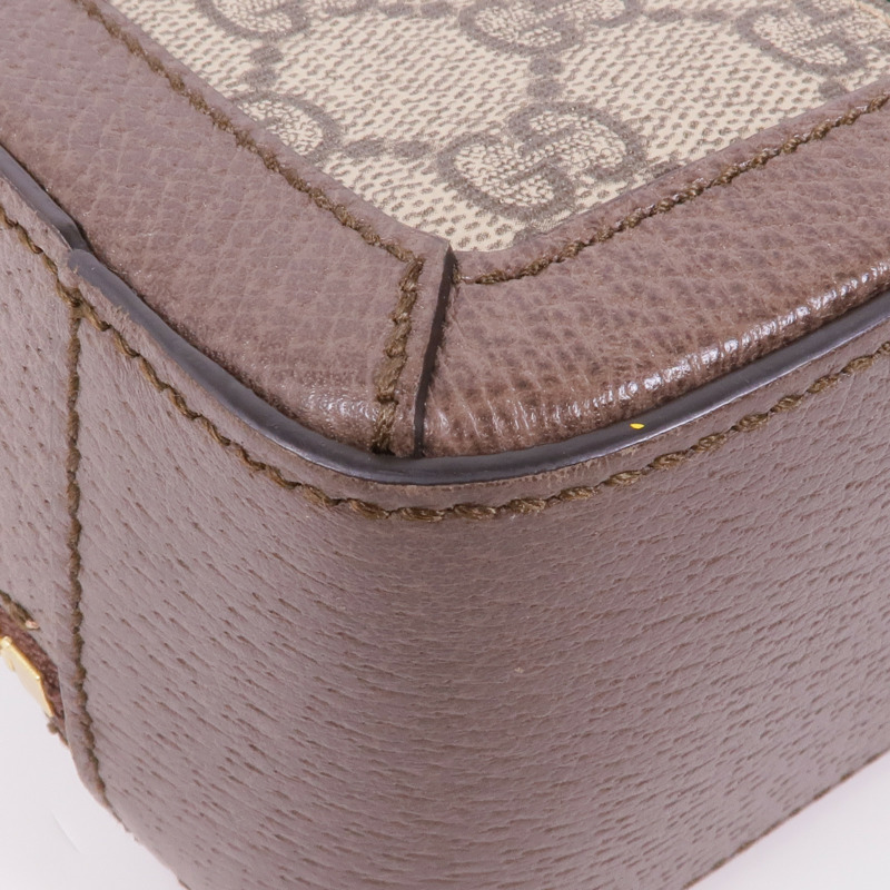 GUCCI 塗層帆布Ophidia GG Mini金扣手挽肩背兩用袋-8