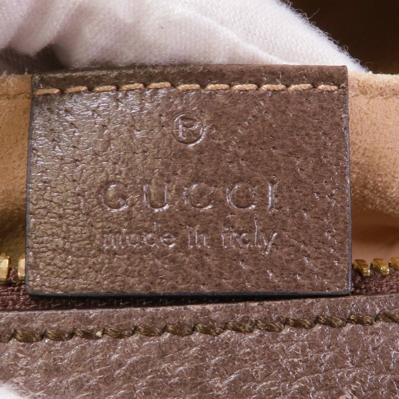 GUCCI 塗層帆布Ophidia GG Mini金扣手挽肩背兩用袋-12