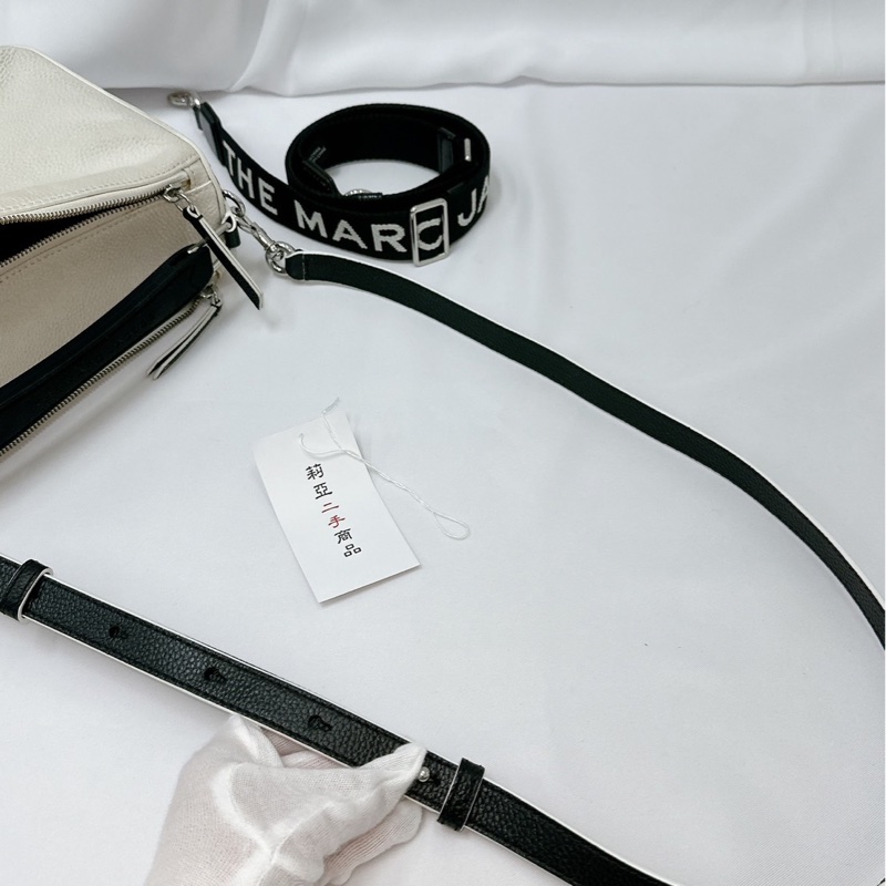 莉亞精品♡ MJ 白手提斜背包 二手美包-13