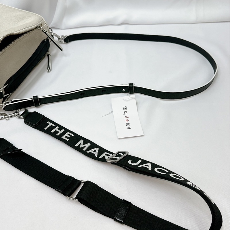 莉亞精品♡ MJ 白手提斜背包 二手美包-14