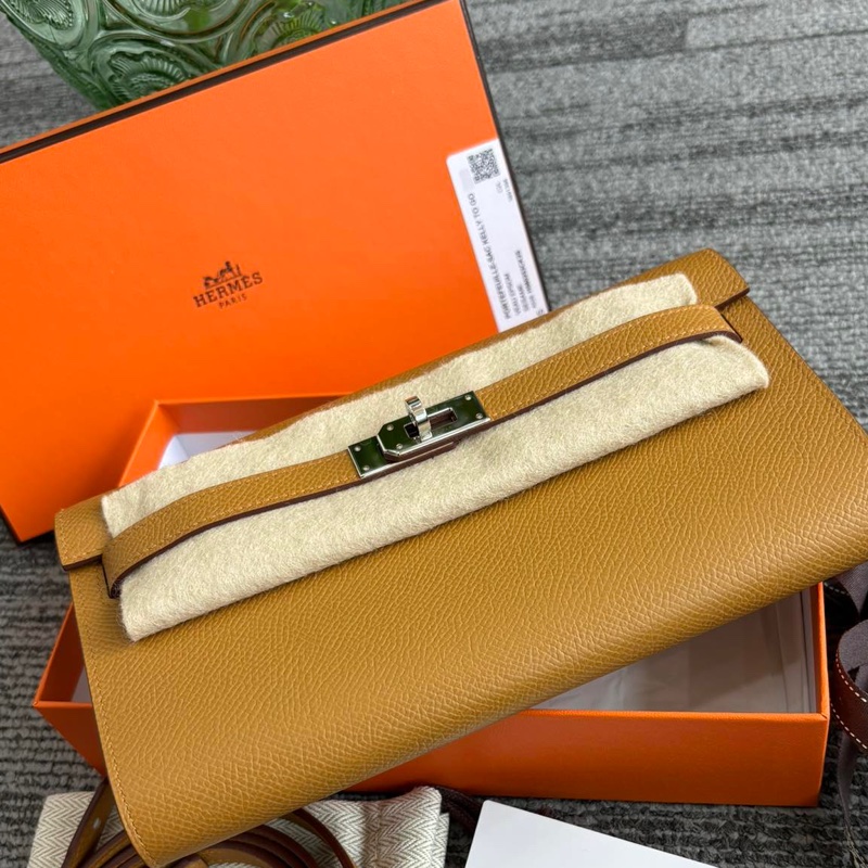 🌈Hermes🧡Kelly to go🧡2S芝麻色銀扣🧡98.5新🌟Epsom皮🌟Stamp W🌟-4