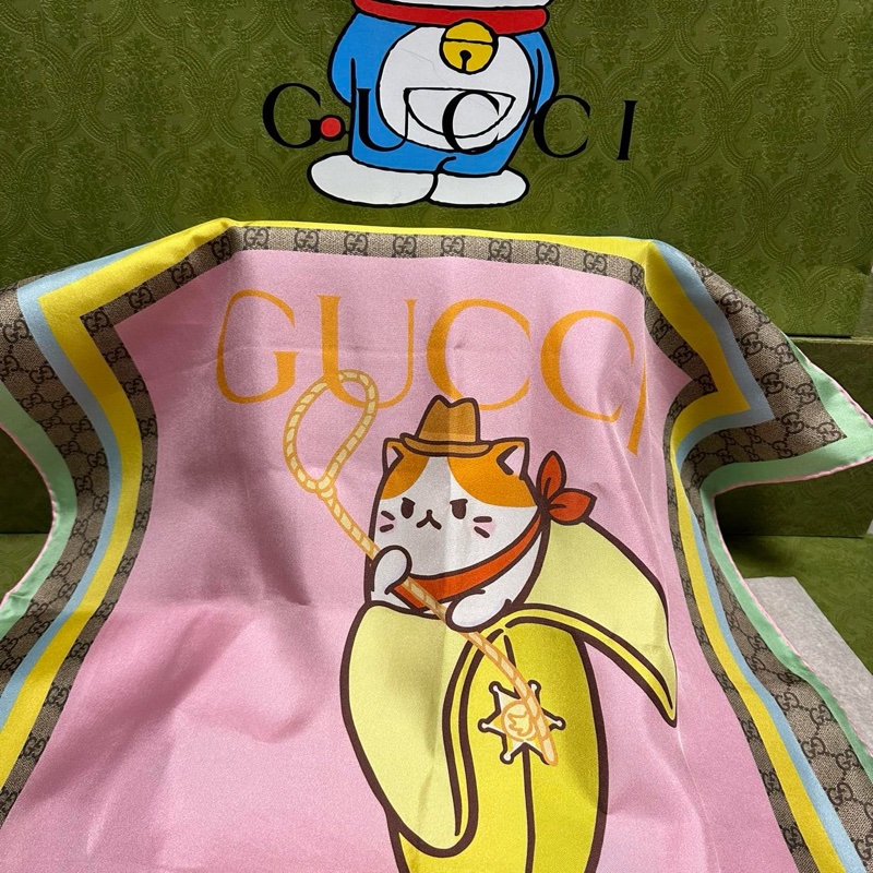 Gucci絲巾-2