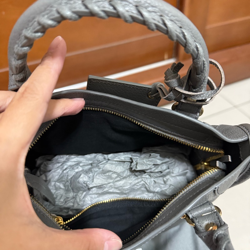全新Balenciaga 巴黎世家 mini機車包-4
