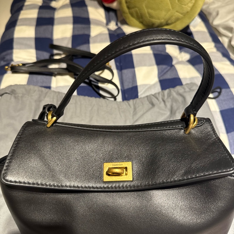 balenciaga rodeo mini 黑金 送Labubu-1