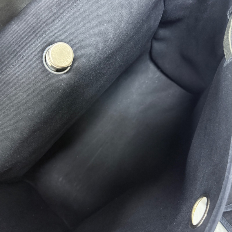 95新愛馬仕Hermes herbag 39 vtg 單肩包 中古包 帆布包-8