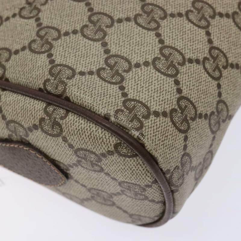 【日本直送】GUCCI GG Supreme Web Sherry Line 包款 PVC 米金色 56 02 088 正品 137908-8