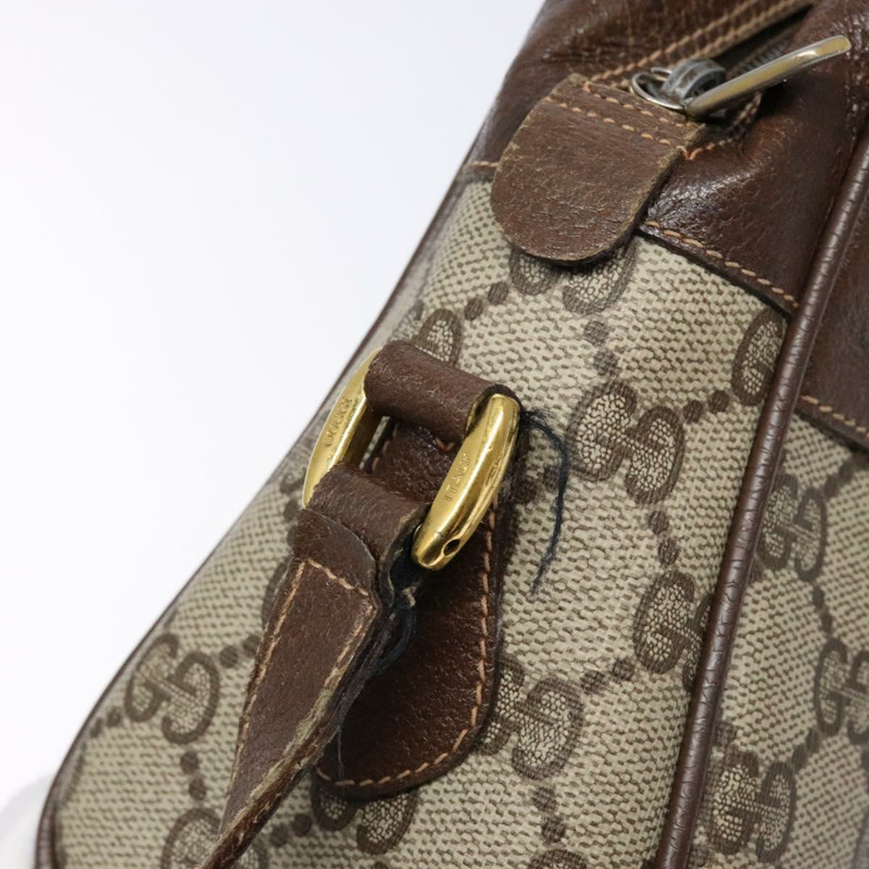 【日本直送】GUCCI GG Supreme Web Sherry Line 包款 PVC 米金色 56 02 088 正品 137908-9