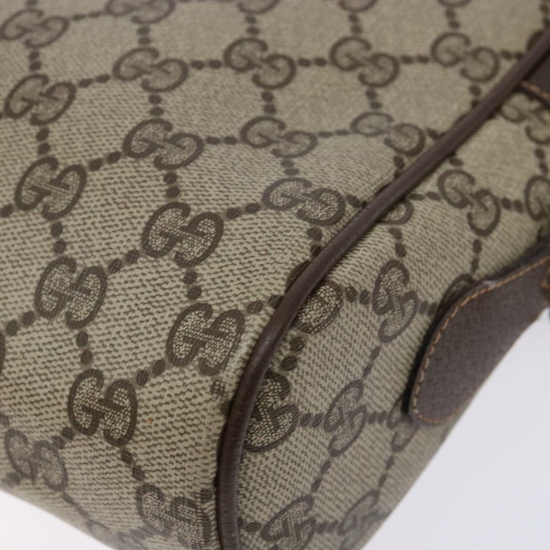 【日本直送】GUCCI GG Supreme Web Sherry Line 包款 PVC 米金色 56 02 088 正品 137908-15
