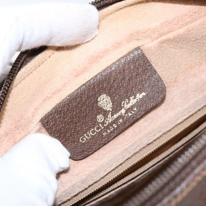 【日本直送】GUCCI GG Supreme Web Sherry Line 包款 PVC 米金色 56 02 088 正品 137908-18