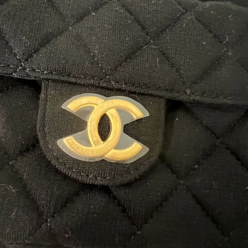 ෆ Chanel 23C天貓精靈🖤帆布款hobo🈶購證-10