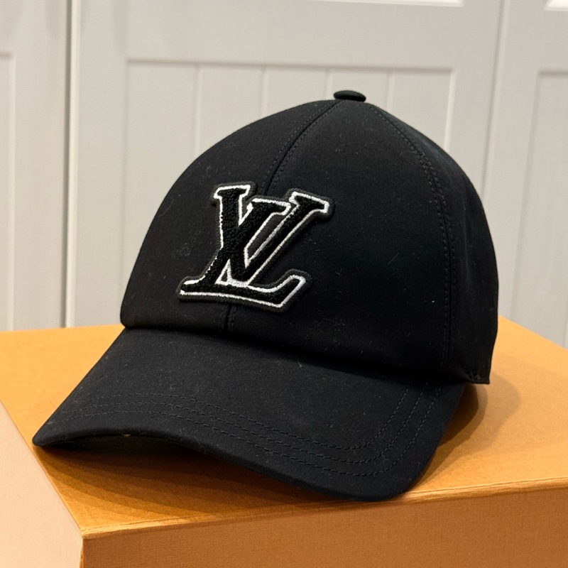 Louis Vuitton Signature 黑色棒球帽-5