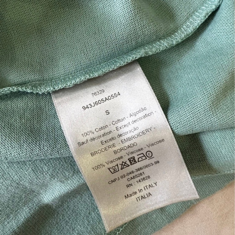 Dior經典刺繡短T-7