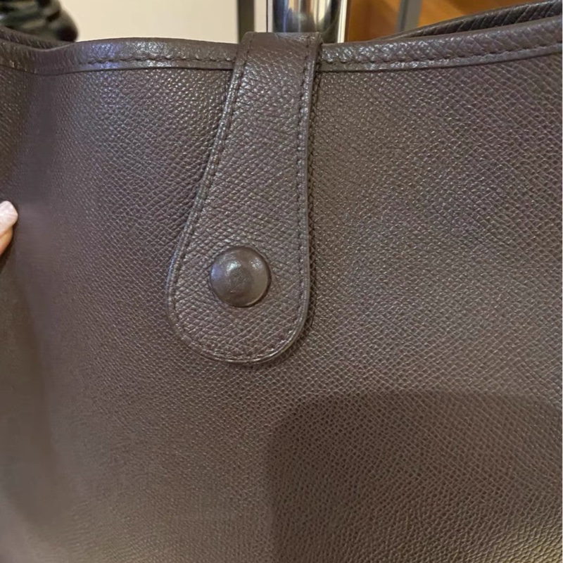 Hermes Evelyne 33 烏木色 epsom皮 原始成色-1