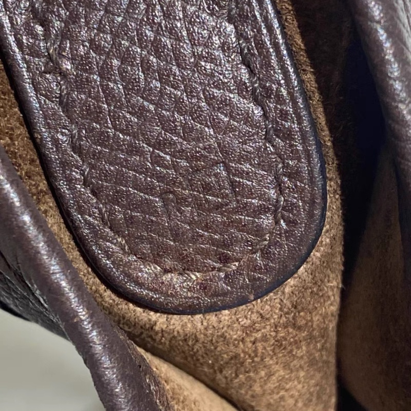 Hermes Evelyne 33 烏木色 epsom皮 原始成色-4