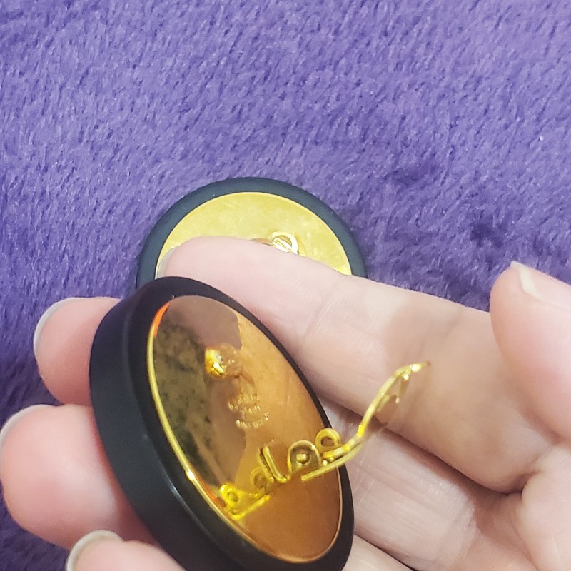 香奈兒夾式耳環。早期精品。市面罕見-15