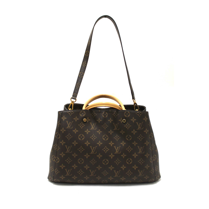 Louis Vuitton Classic Monogram Canvas Montaigne GM Handbag-1