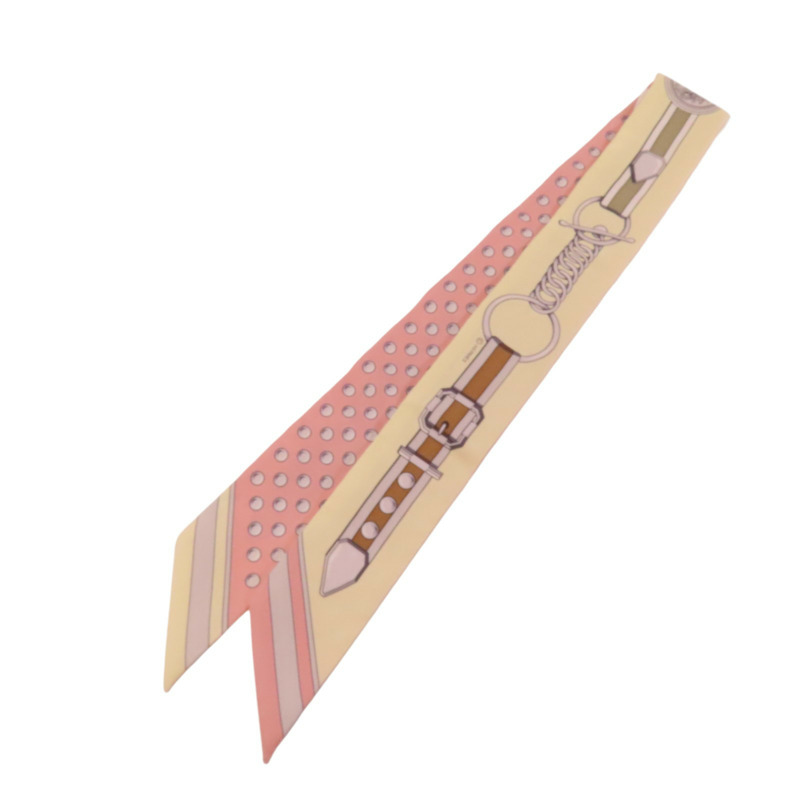 HERMES 絲質Twilly Scarf絲巾-0