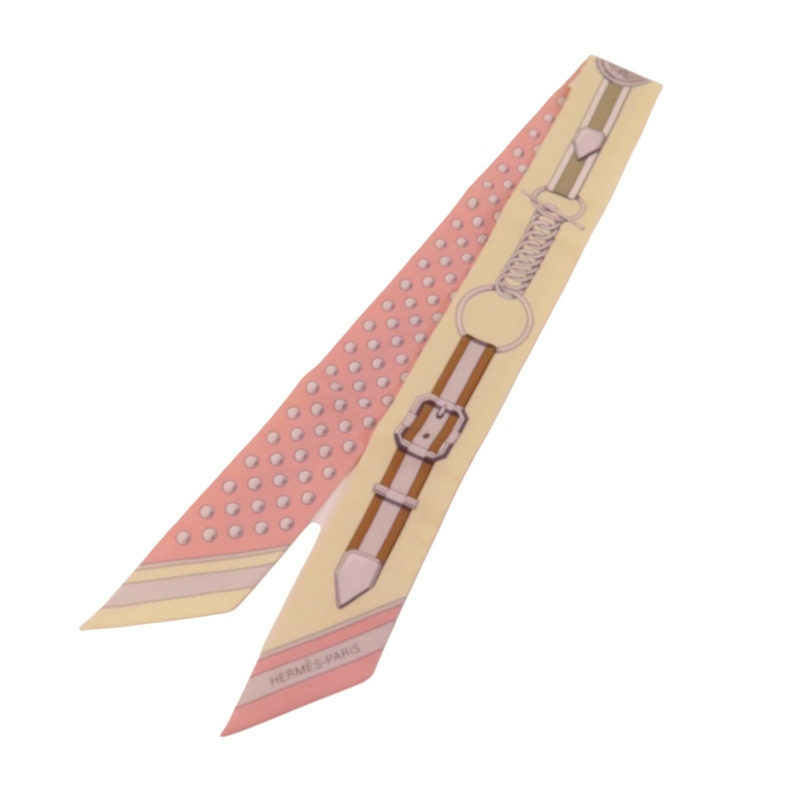 HERMES 絲質Twilly Scarf絲巾-2