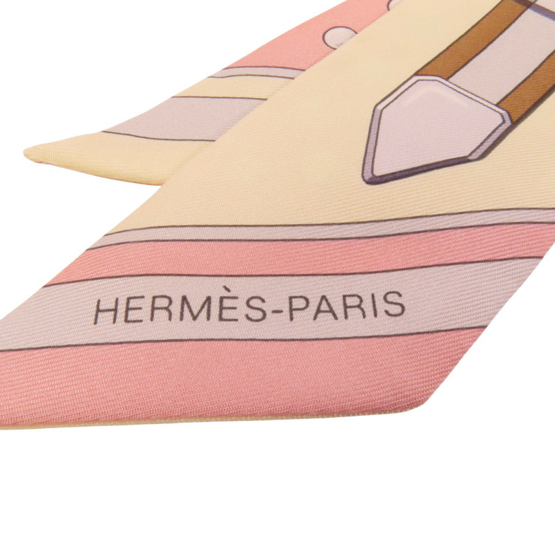 HERMES 絲質Twilly Scarf絲巾-11