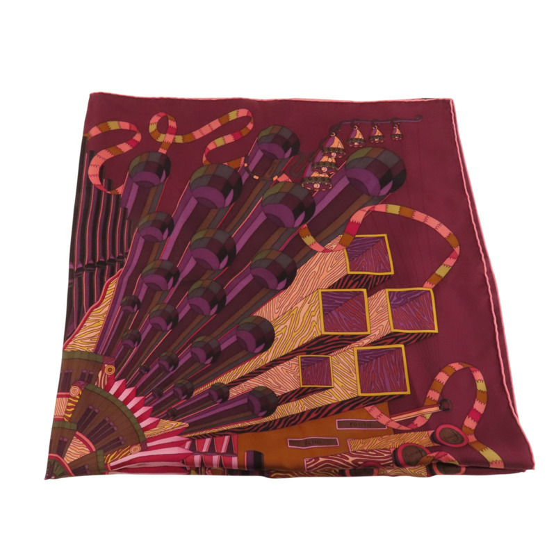 HERMES 絲質90x90 Scarf絲巾-4