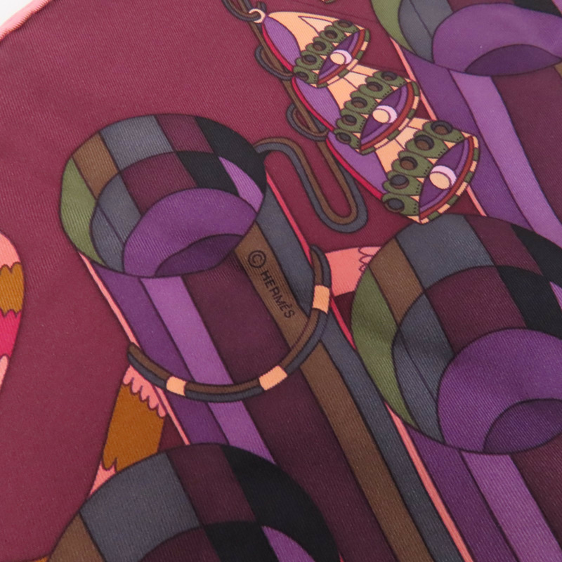 HERMES 絲質90x90 Scarf絲巾-8