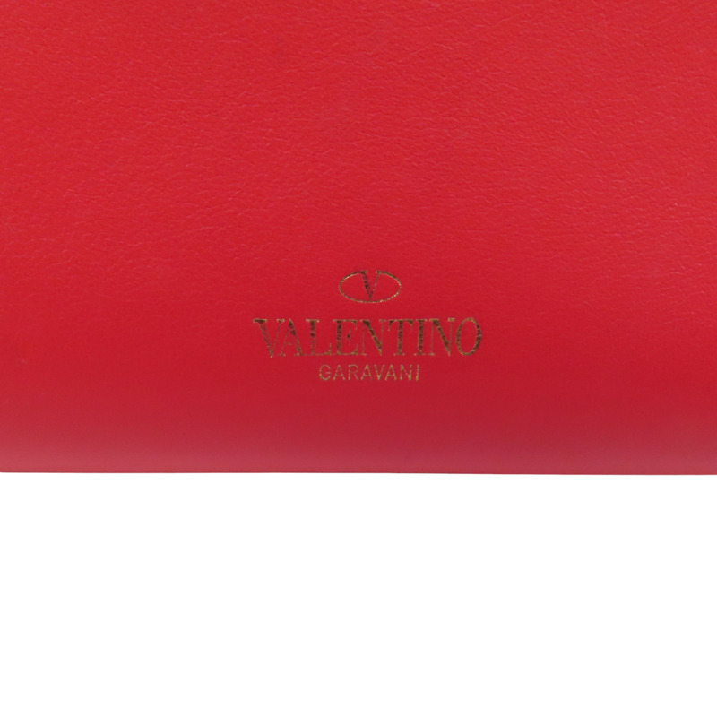 Valentino 牛皮皮革Rockstud金扣手挽肩背兩用袋-6