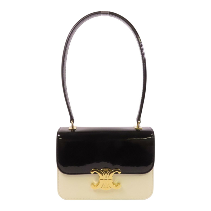 CELINE 漆皮皮革Teen Garance金扣肩背袋-0