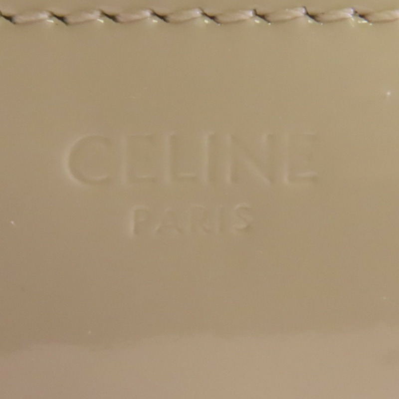 CELINE 漆皮皮革Teen Garance金扣肩背袋-5
